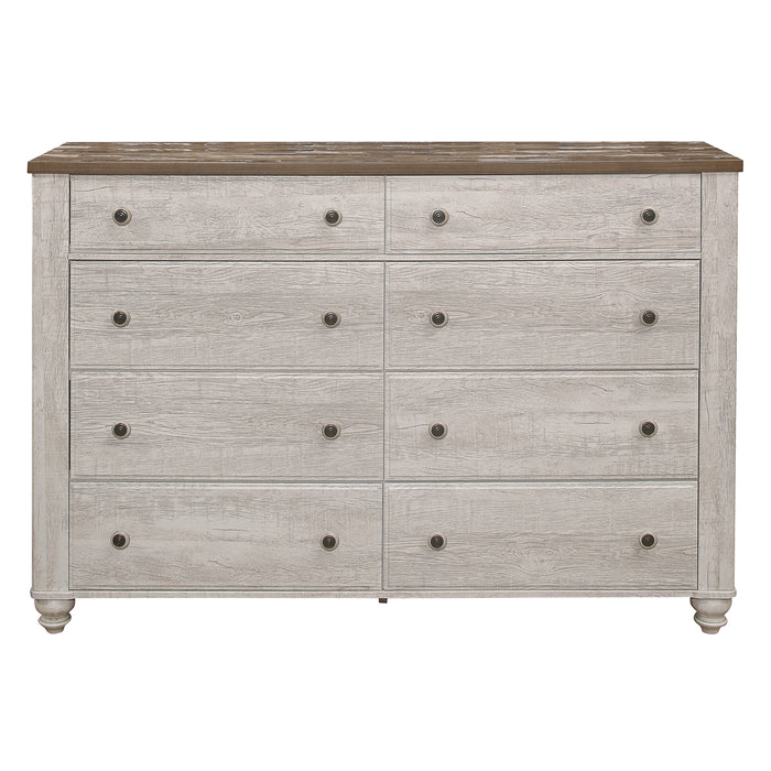 Nashville Dresser ANTIQUE WHITE