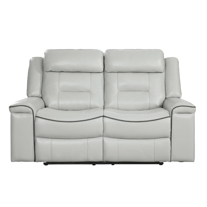 Darwan Recliner Loveseat LITE GREY