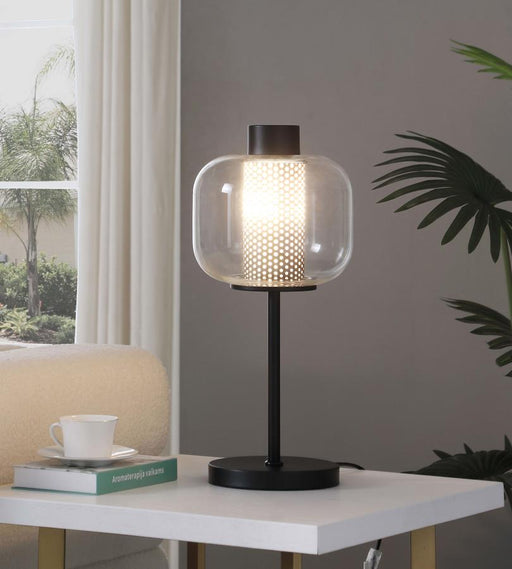 black-clear-globe-table-lamp