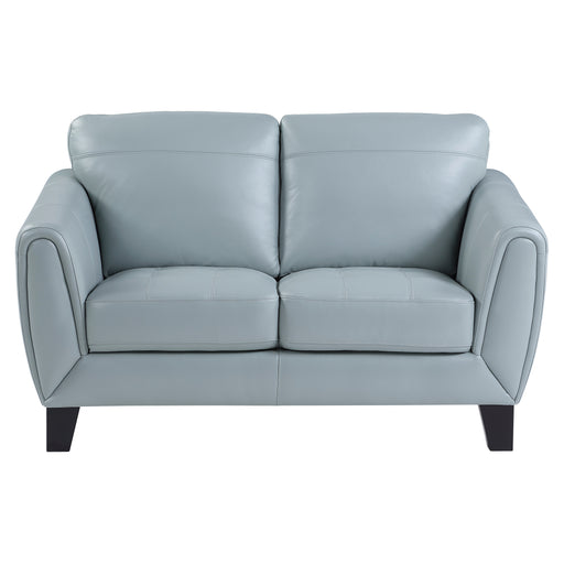 spivey-top-grain-leather-loveseat-aqua