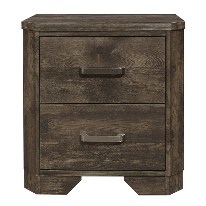 Jocelyn Nightstand RUSTIC BROWN