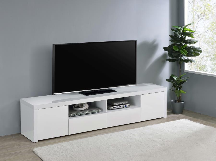 Jude 79" TV Stand WHITE ONLY