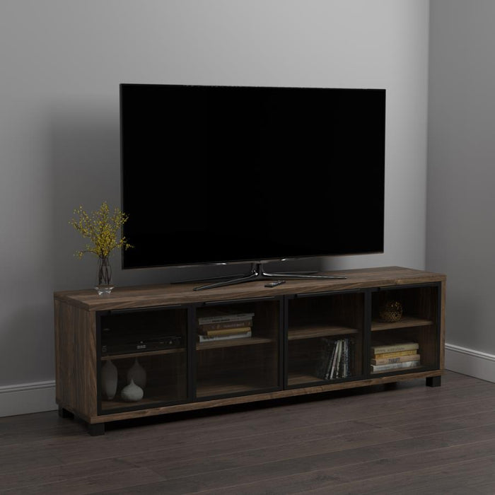 Westfield 4-door 71" TV Console AGED WALNUT ONLY