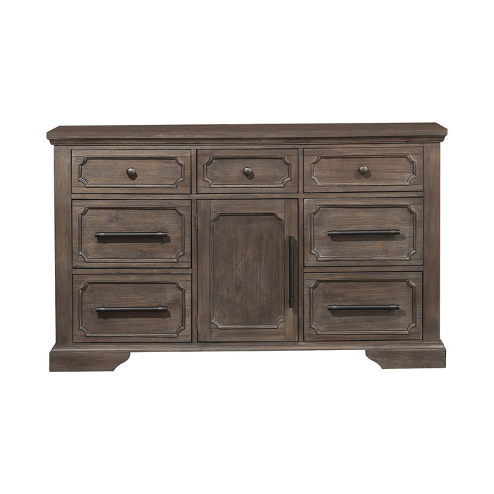 Toulon Dresser  DISTRESSED DARK OAK