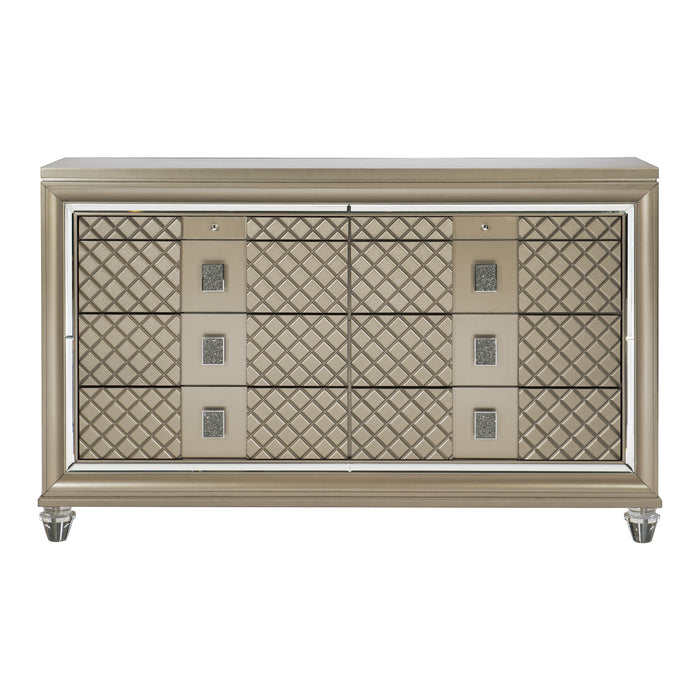 Loudon Dresser CHAMPAGNE METALLIC