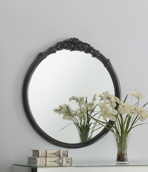 sylvie-round-wall-mirror-black