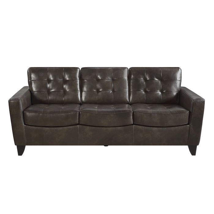 Donegal Vinly Sofa BROWN