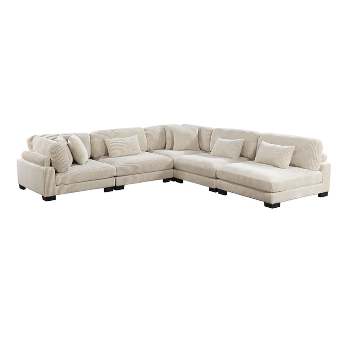 Traverse 5-Piece Modular Sectional BEIGE