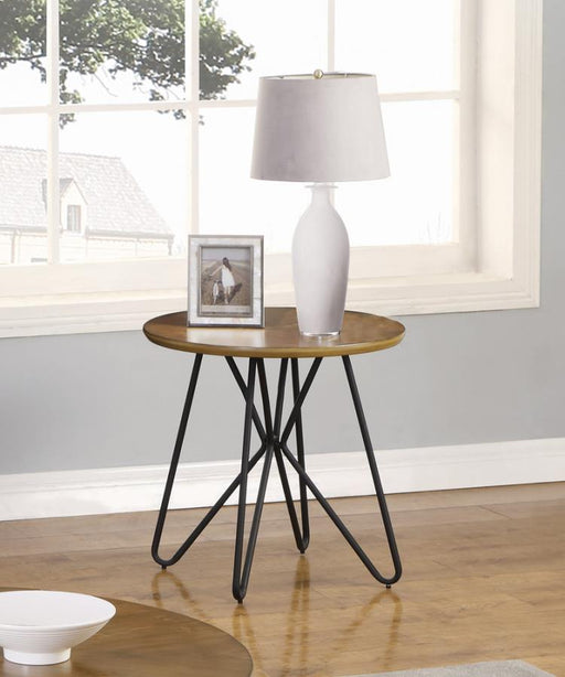 brinnon-round-end-table-dark-brown-and-black