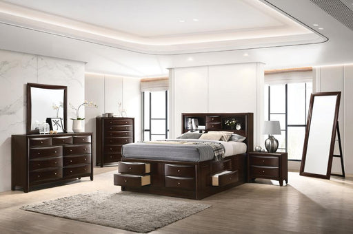 phoenix-cappuccino-queen-four-piece-bedroom-set