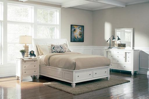 g201309kw-s4-sandy-beach-white-california-king-four-piece-bedroom-set