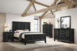 g201321ke-s4-sandy-beach-black-king-four-piece-bedroom-set