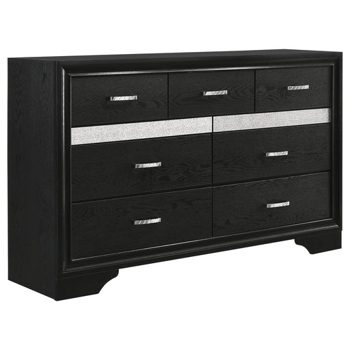 miranda-transitional-black-seven-drawer-nightstand