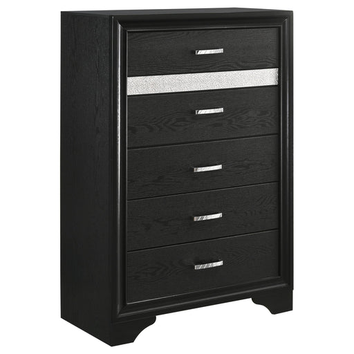 miranda-transitional-black-five-drawer-chest