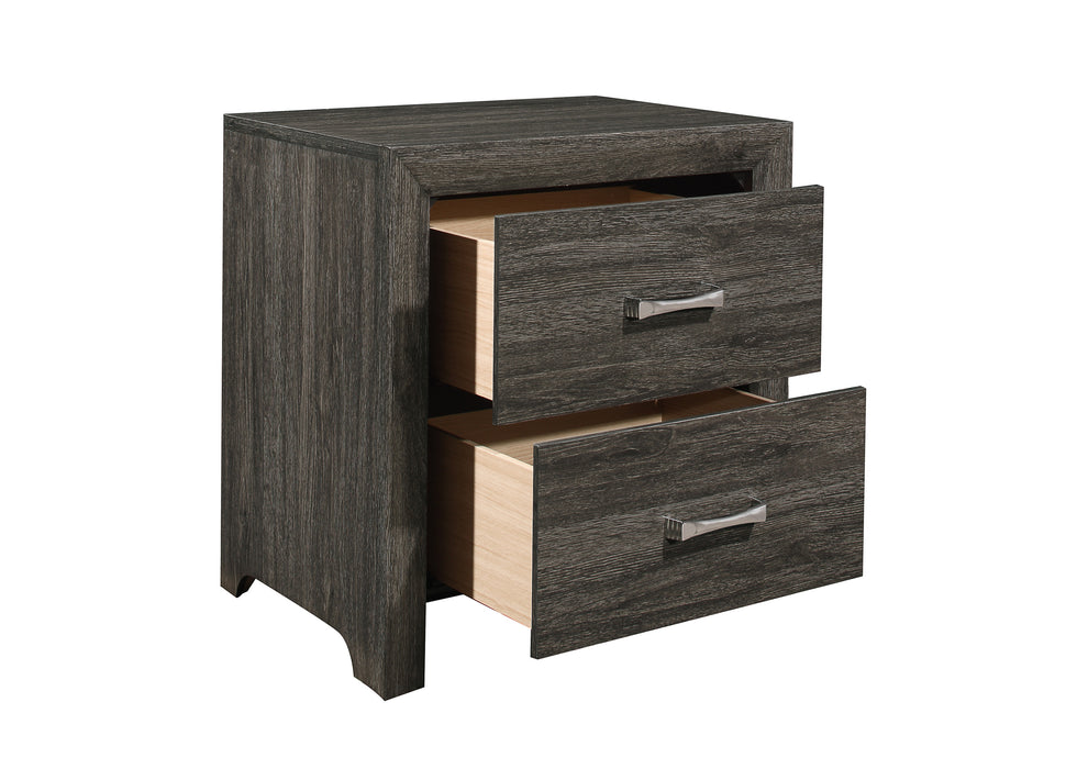 Edina Nightstand DARK GREY