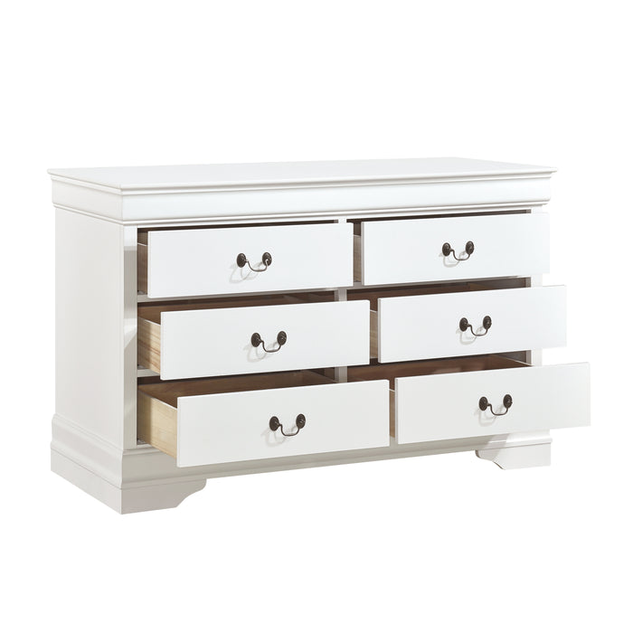 Mayville Dresser WHITE