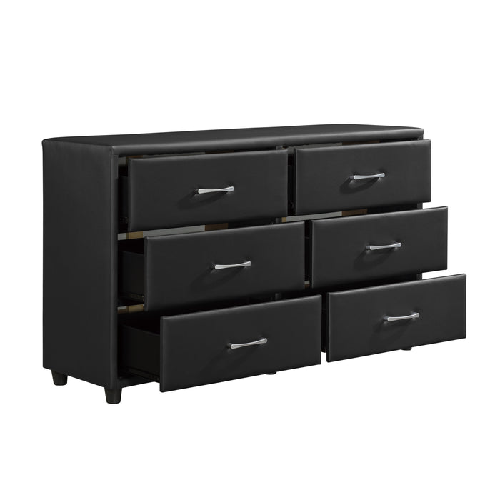 Lorenzi Dresser BLACK VINYL