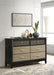 valencia-6-drawer-dresser-light-brown-and-black