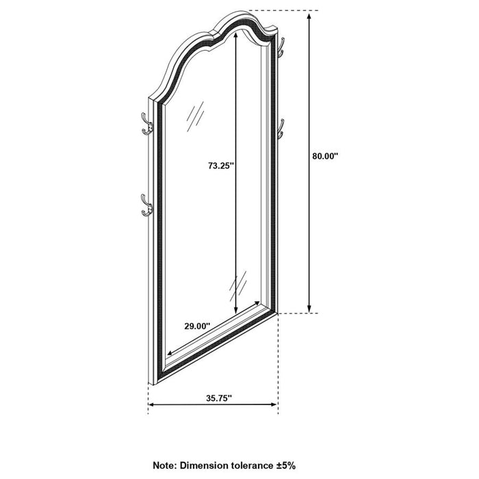 EVANGELINE FLOOR MIRROR