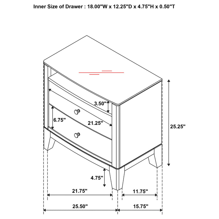 Granada Nightstand