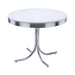 retro-white-and-chrome-dining-table