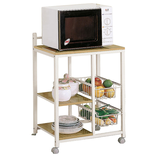 natural-brown-and-white-casual-kitchen-cart