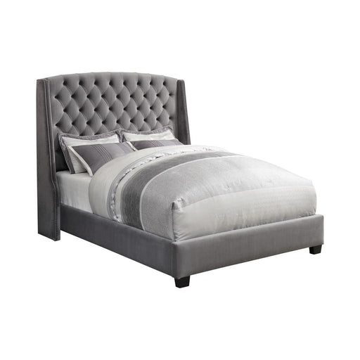 pissarro-transitional-upholstered-grey-and-chocolate-eastern-king-bed