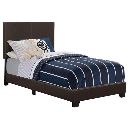 dorian-brown-faux-leather-upholstered-twin-bed