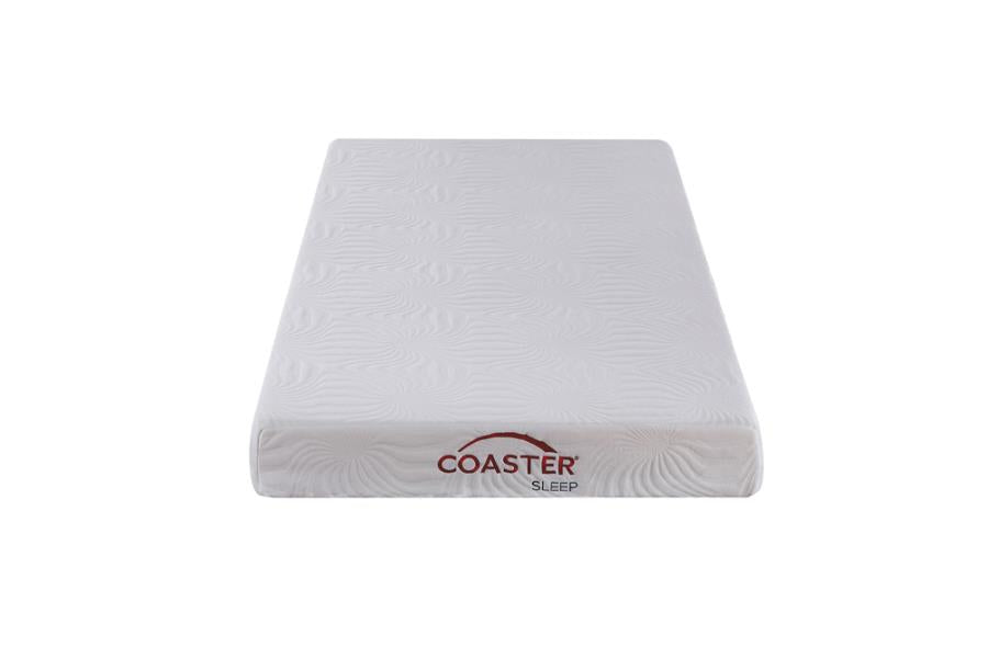 Joseph Twin Memory Foam Mattress White 6"