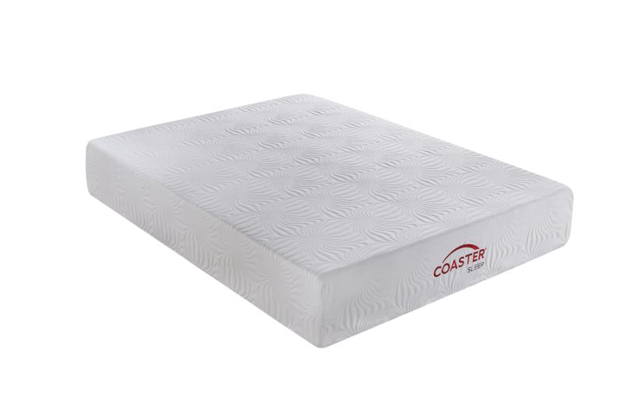 Ian Queen Memory Foam Mattress White 12"