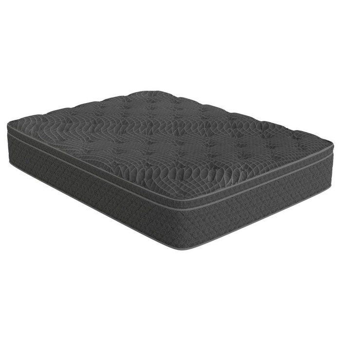 Jayden 15.5" Queen Mattress Grey and Black