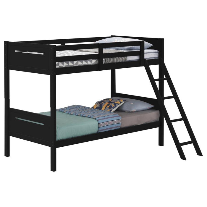 Littleton Littleton Twin/Twin Bunk Bed Black