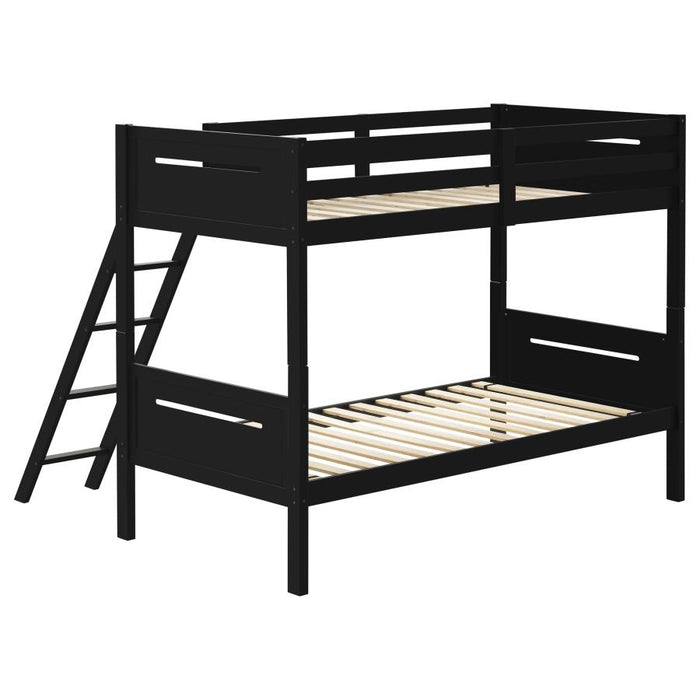 Littleton Littleton Twin/Twin Bunk Bed Black