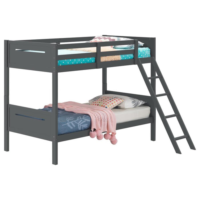 Littleton Twin/Twin Bunk Bed Grey