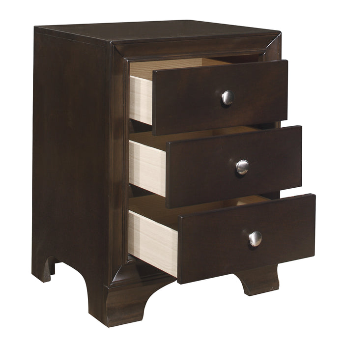 Centralia Nightstand BROWN