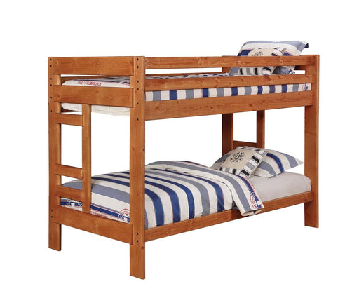 wrangle-hill-amber-wash-twin-over-twin-bunk-bed