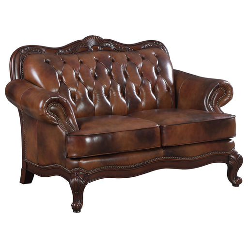 victoria-traditional-tri-tone-loveseat