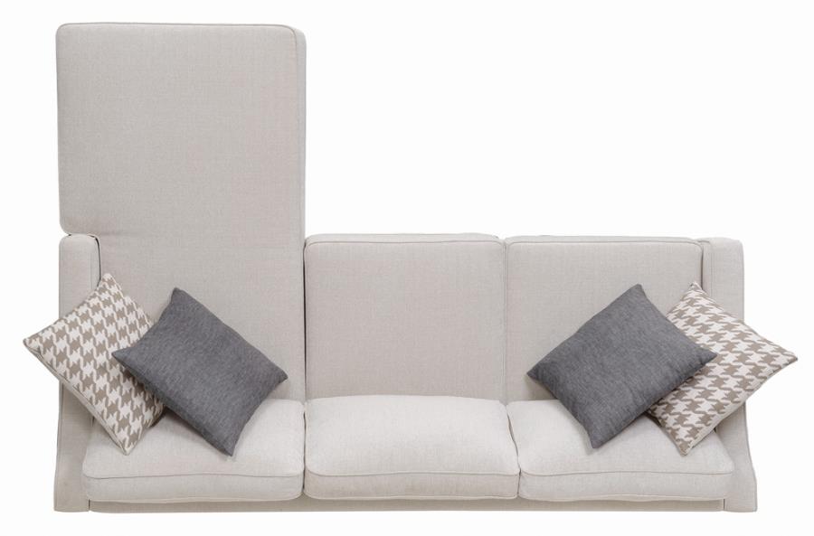 Mcloughlin Upholstered Sectional Platinum