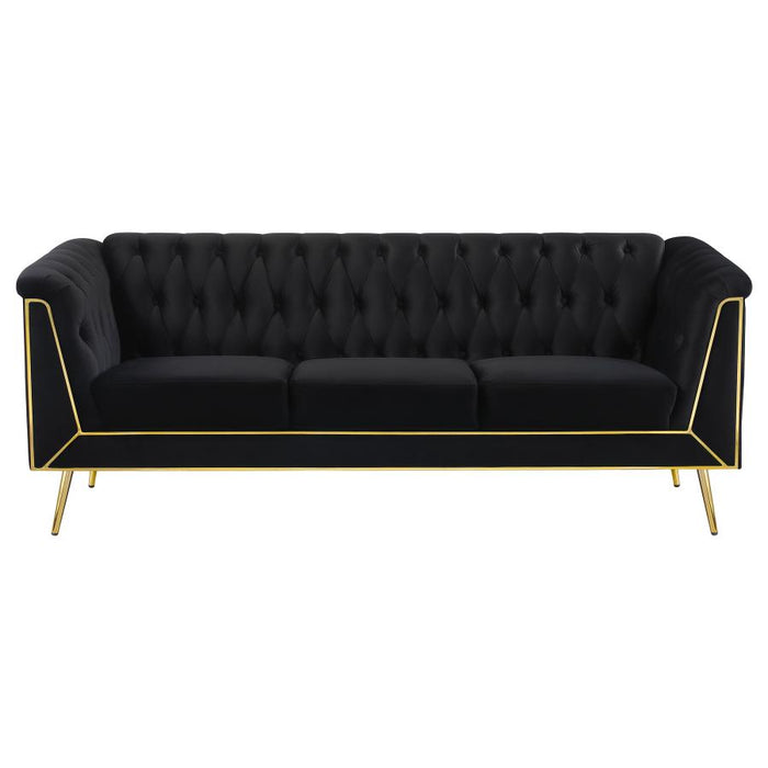 Holly Sofa BLACK VELVET