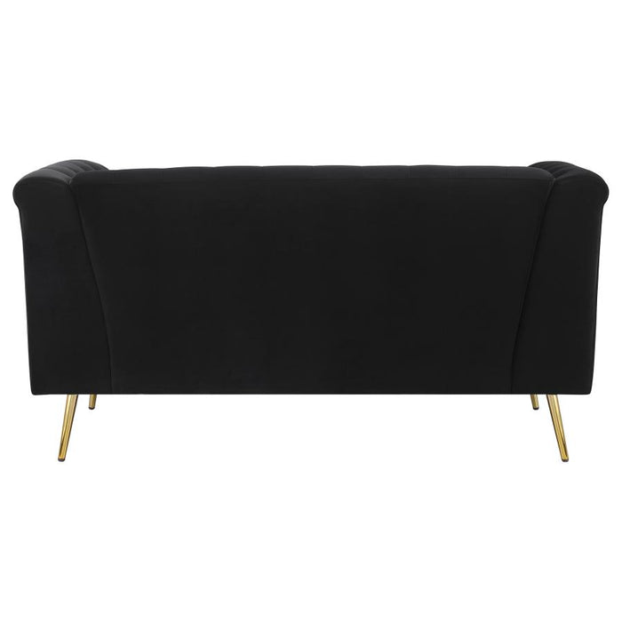 Holly Sofa BLACK VELVET