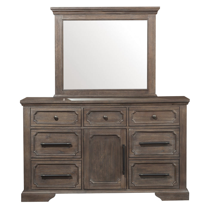 Toulon Dresser  DISTRESSED DARK OAK