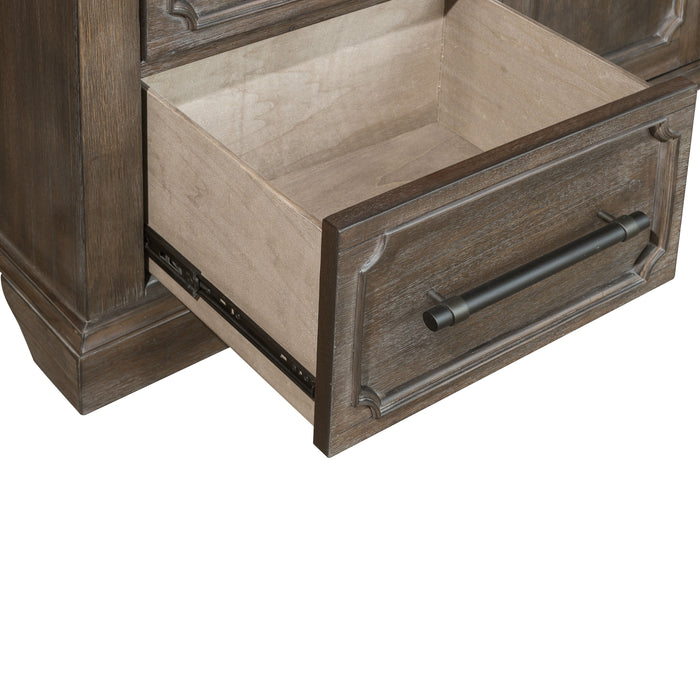 Toulon Dresser  DISTRESSED DARK OAK