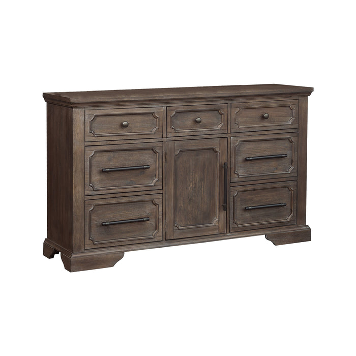 Toulon Dresser  DISTRESSED DARK OAK