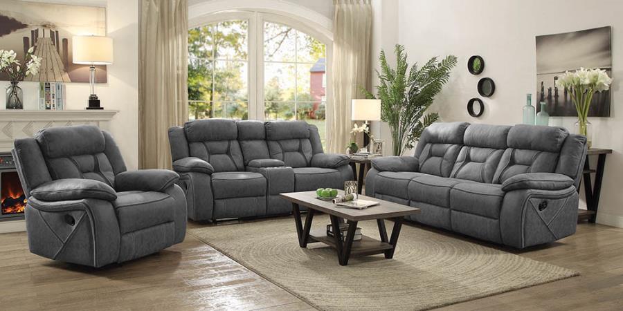 Higgins Recliner Sofa GREY