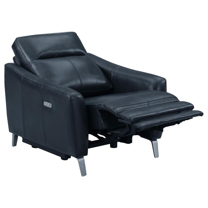 Derek Power Sofa Recliner BLUE