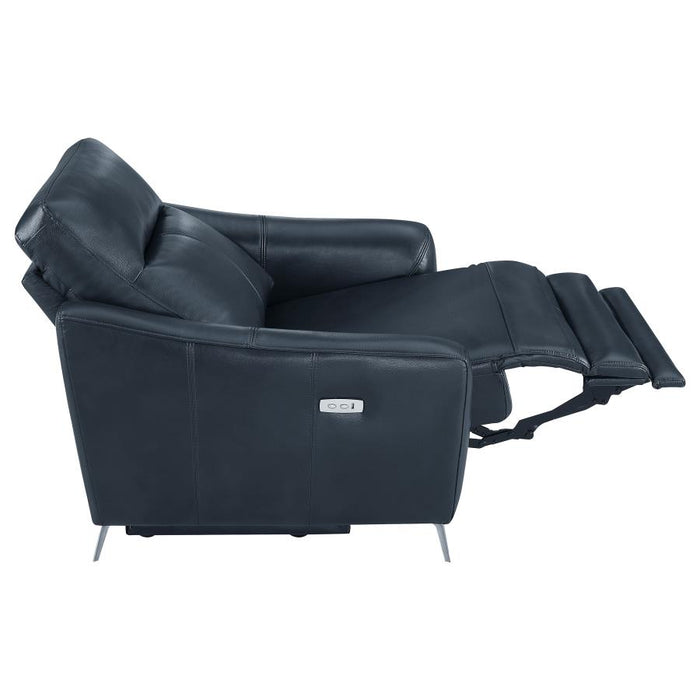 Derek Power Sofa Recliner BLUE