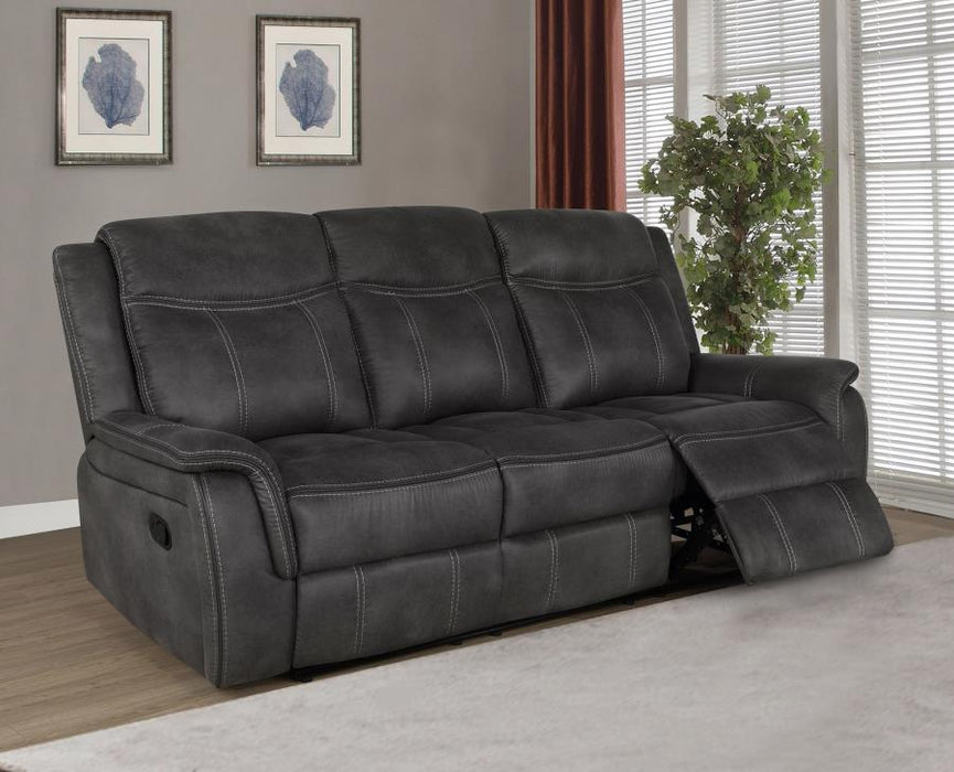 Lawrence Reclining Sofa CHARCOAL