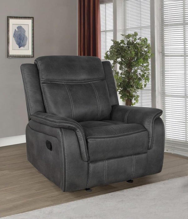 Lawrence Reclining Sofa CHARCOAL