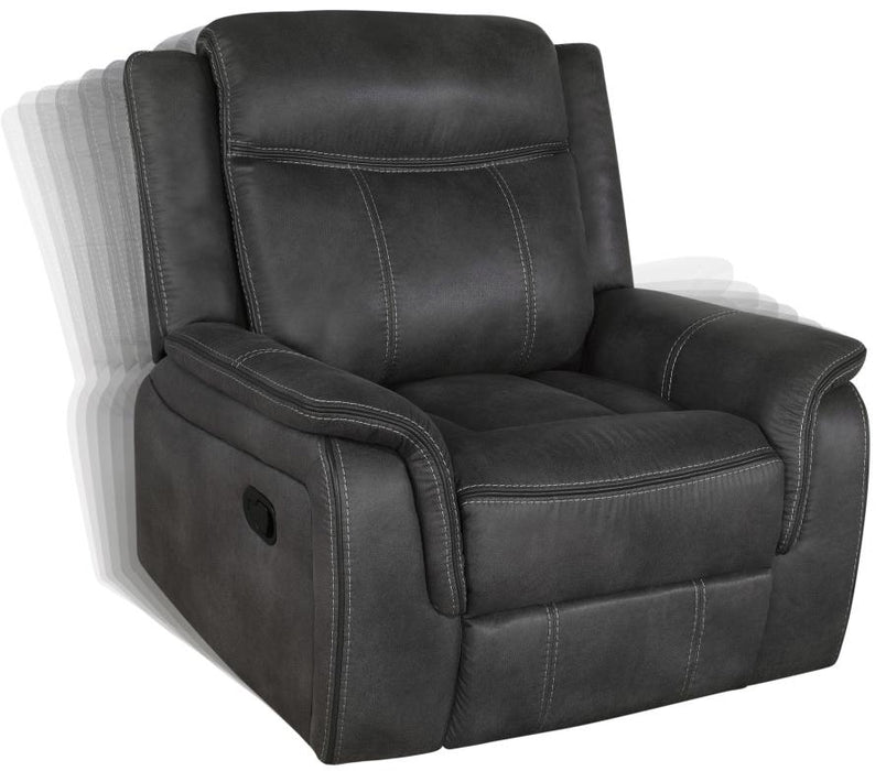 Lawrence Reclining Sofa CHARCOAL