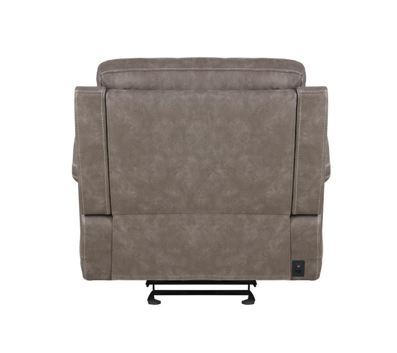 Wixom Power^2 Glider Recliner Taupe